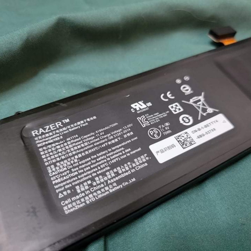 Genuine Battery for Razer Blade 2016 V2 14" BETTY4 3ICP4/56/102-2 RZ09-0195
